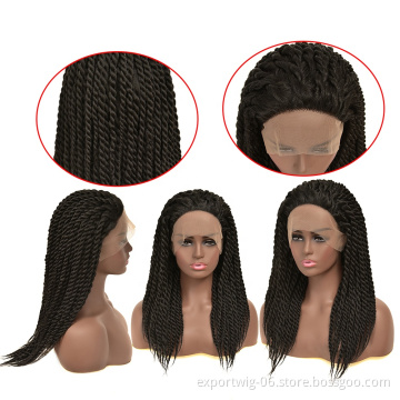 Front Glueless full Afro Wig deep curly 100% synthetic wigs for Black Women Kinky Body Wave lace front Natural Headband Wig